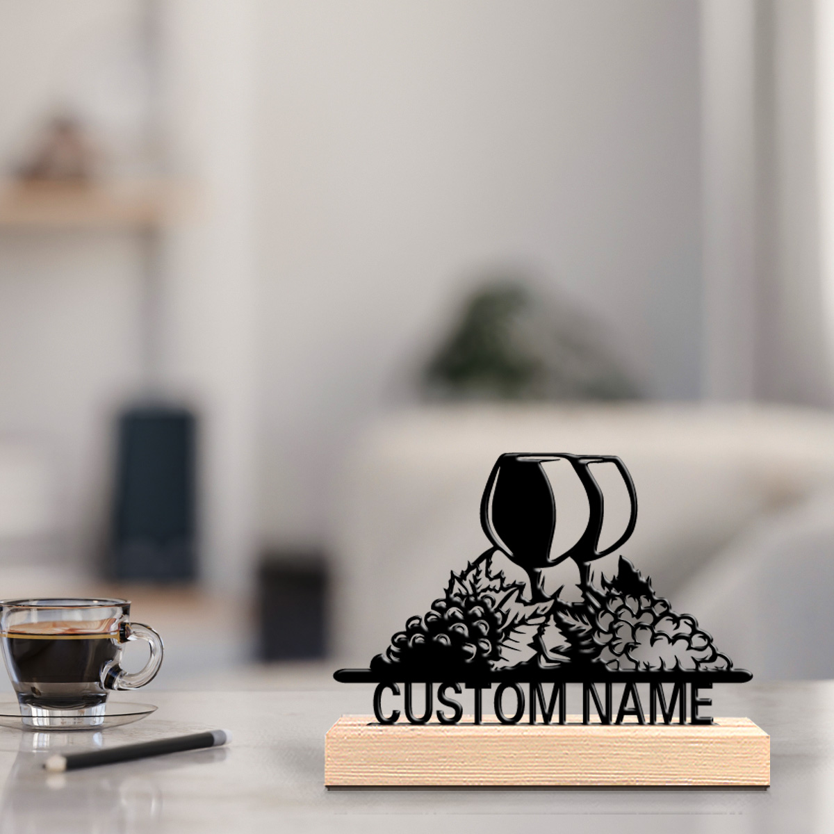 Photography Wedding - 1pc Fun Personalized Custom Red wine