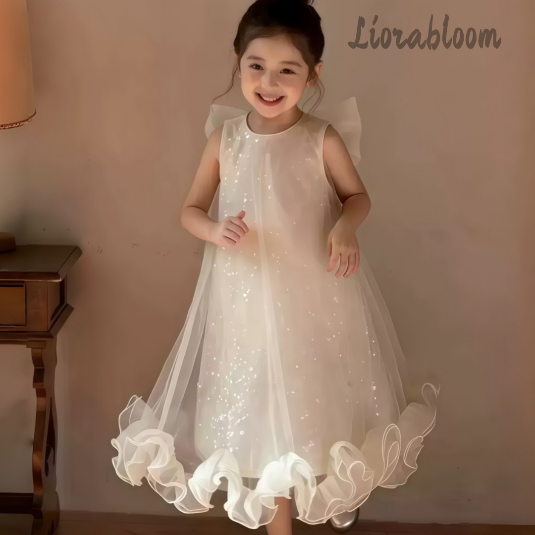 Photography Wedding - Custom Girls' Formal Dress Sparkly Tulle