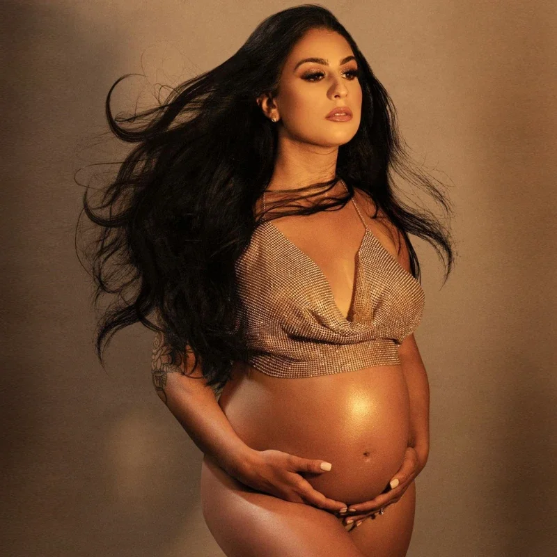 Photography Club - Sexy Chain Maternity Photography Clothing Metal