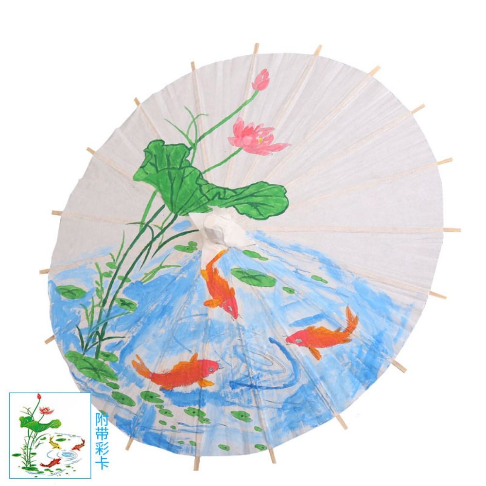 Photography Umbrella - White Decorative Handmade for Baby Shower