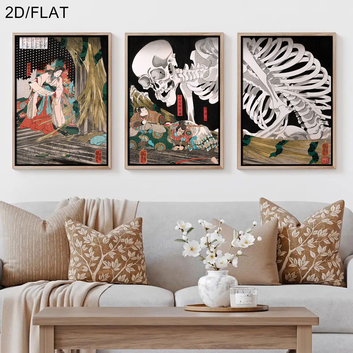 3pcs Retro Japanese Takiyasha  - Photography Pose 评论和价格