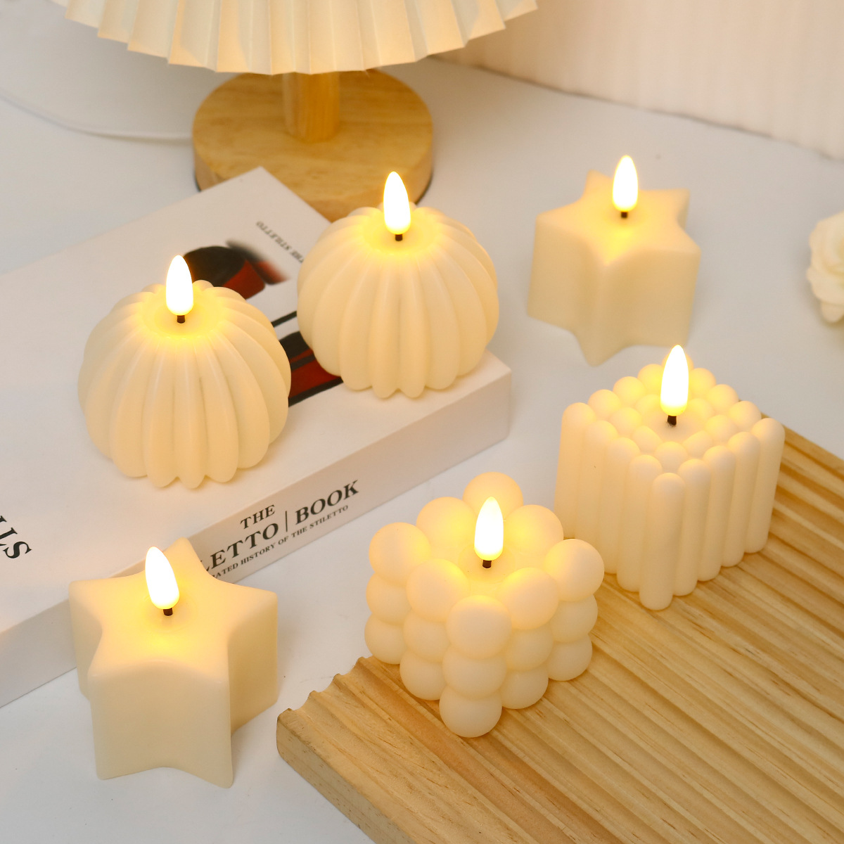 Led Candle  Cube for Wedding,  - Photography Wedding 评论和价格