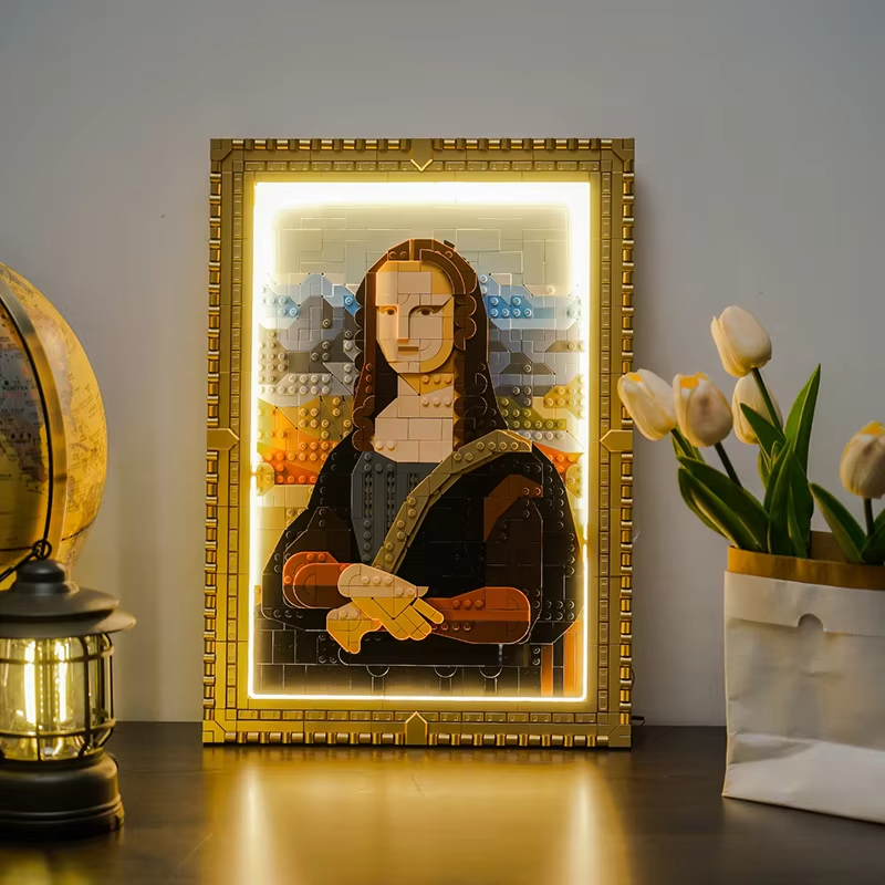 DIY Mona Lisa Building Blocks  - Photography Icon 评论和价格