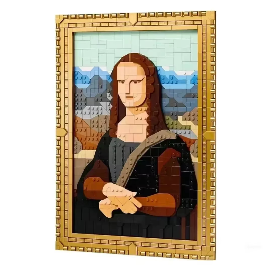 DIY Mona Lisa Building Blocks  - Photography Icon 评论和价格