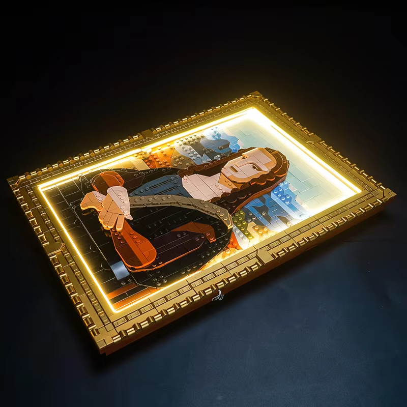 DIY Mona Lisa Building Blocks  - Photography Icon 评论和价格