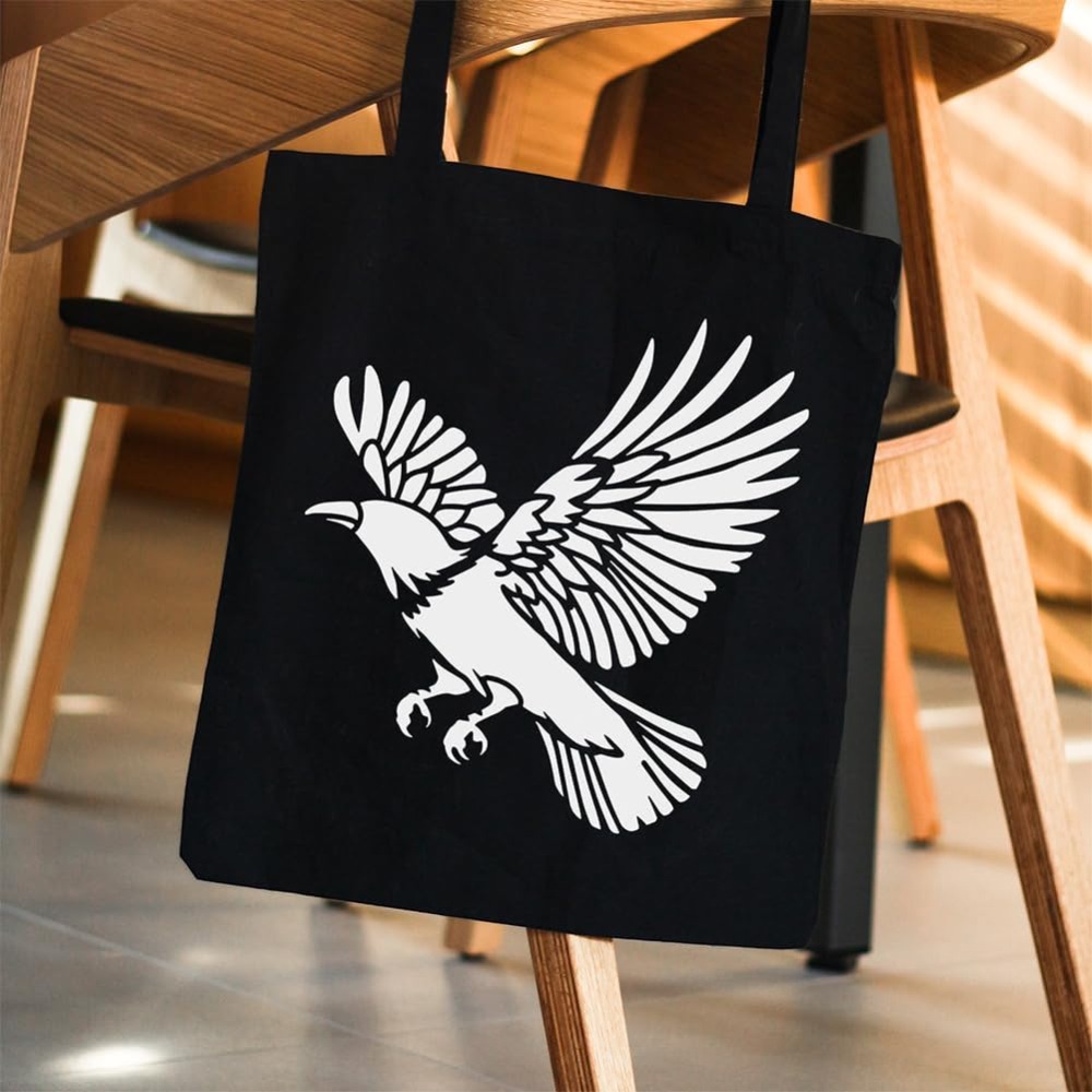 4PCS Flying Crow Stencil for P - Photography Techniques 评论和价格