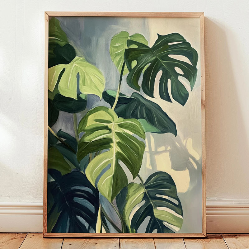1pc Modern Houseplants Leaves  - Photography Pose 评论和价格