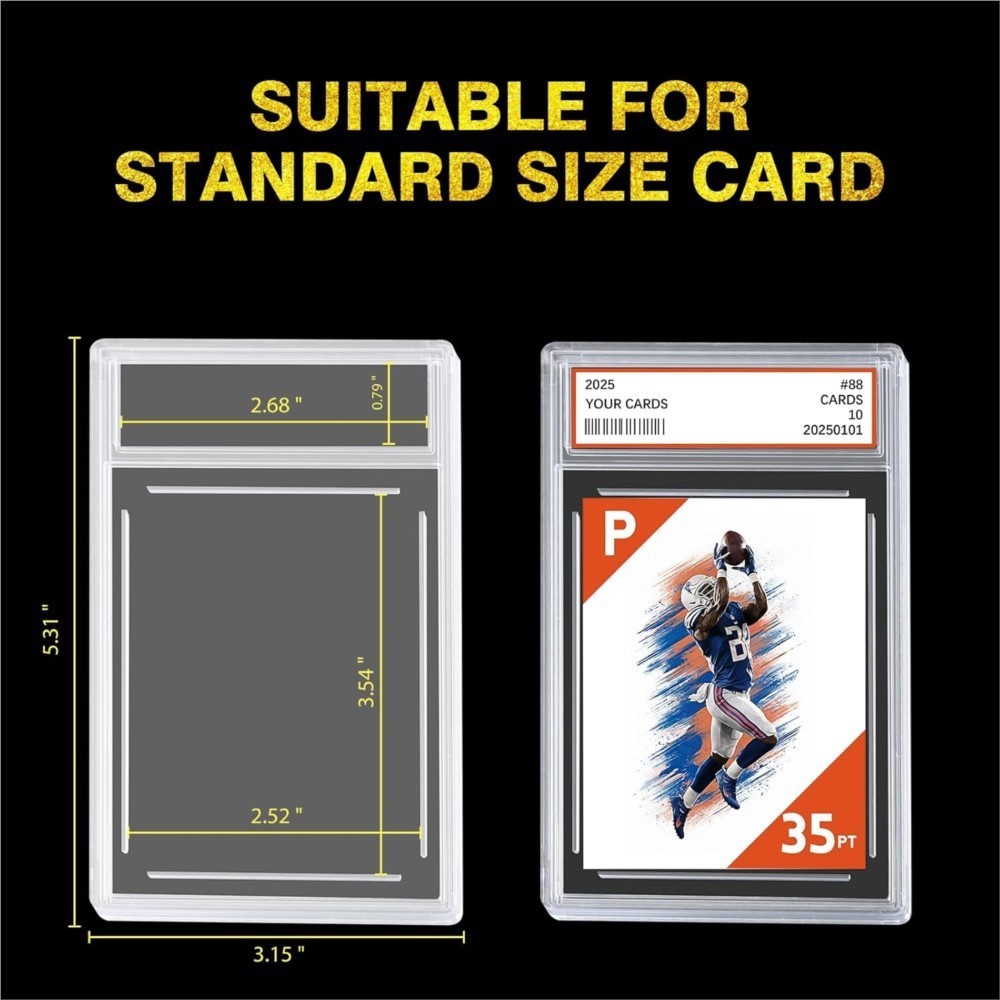 Graded Card Slab Acrylic Card  - Memory Card Case 评论和价格