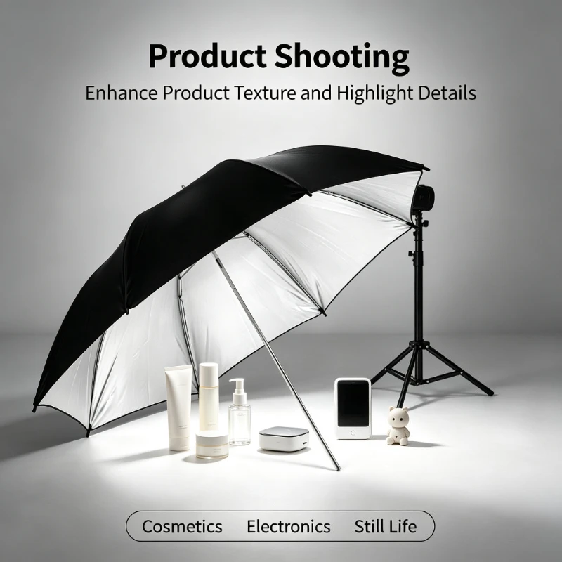 2026 Black Durable 33-inch Ref - Photography Umbrella 评论和价格