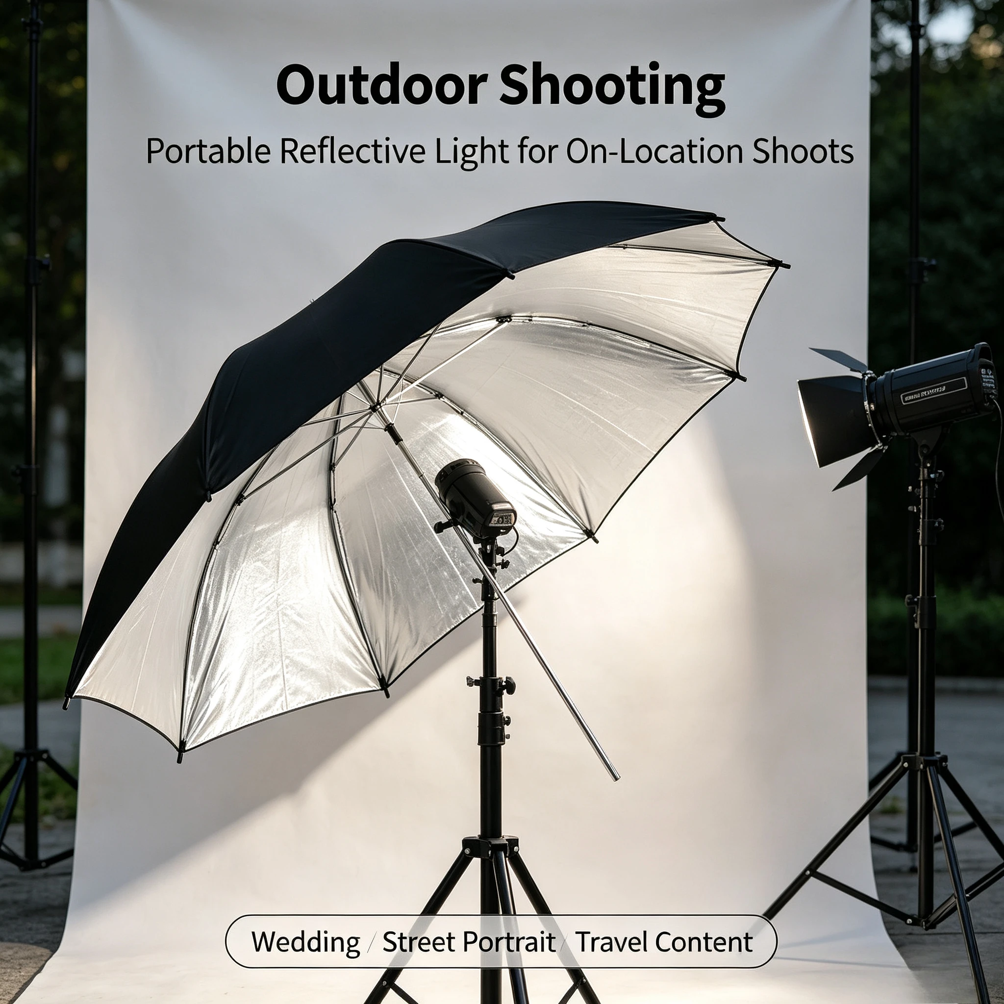 2026 Black Durable 33-inch Ref - Photography Umbrella 评论和价格