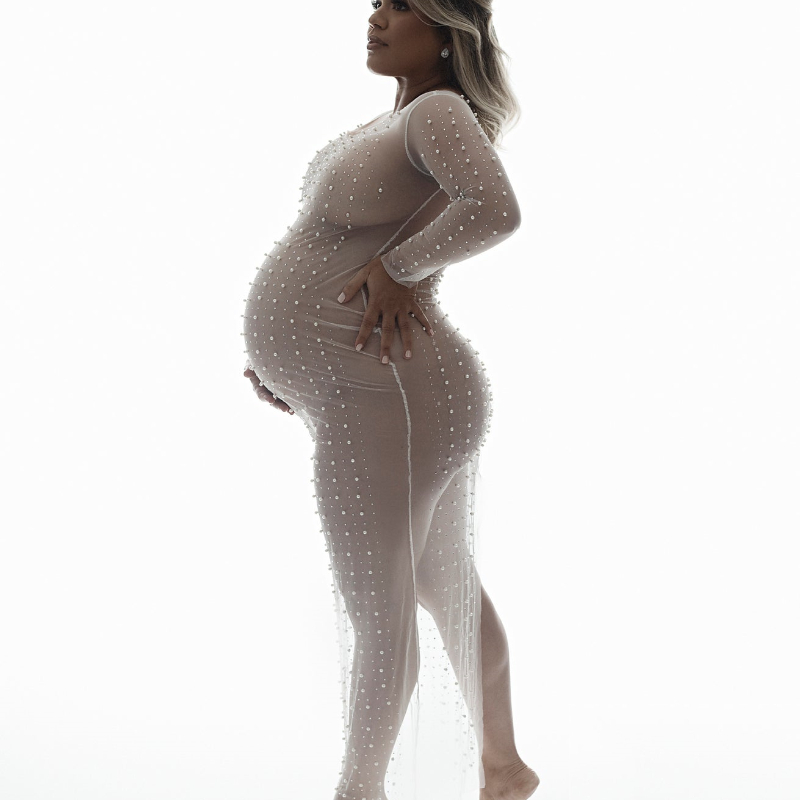Sexy Black Maternity Photograp - Photography Club 评论和价格