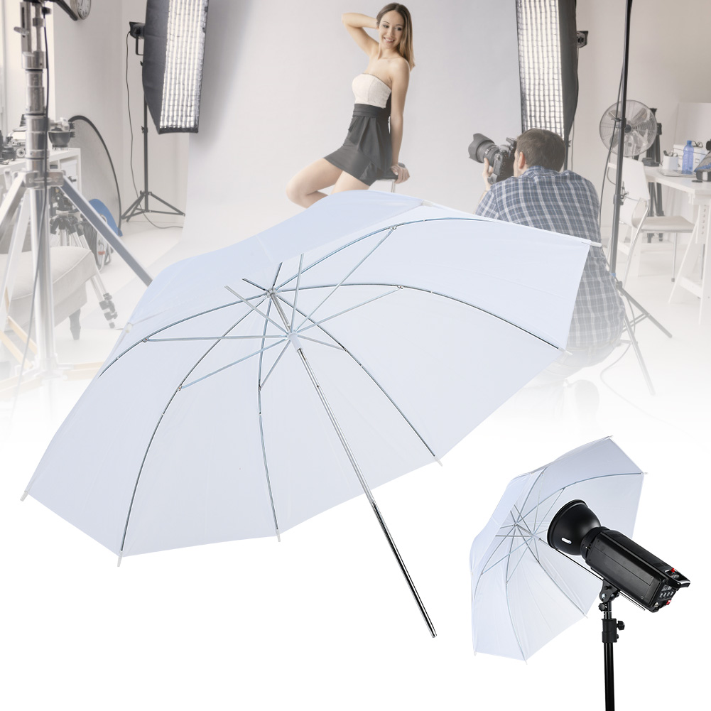 33 Inch Translucent White Soft - Photography Umbrella 评论和价格