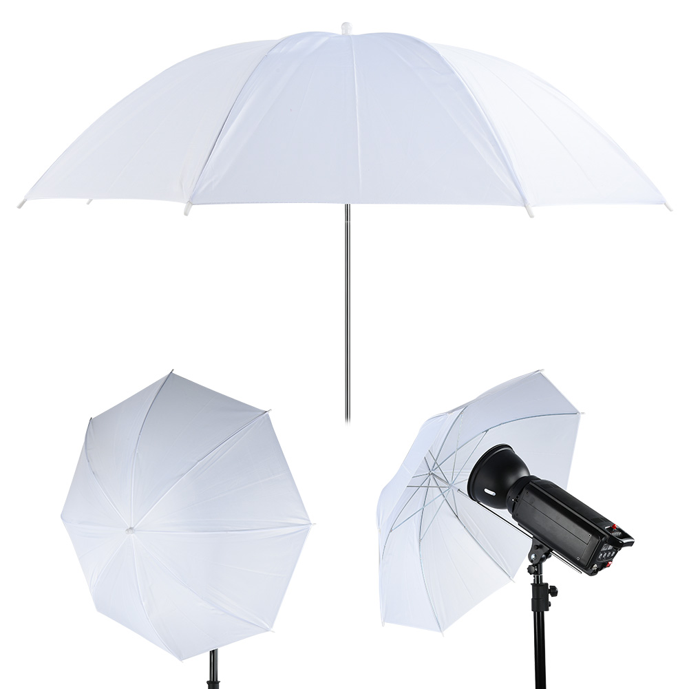33 Inch Translucent White Soft - Photography Umbrella 评论和价格