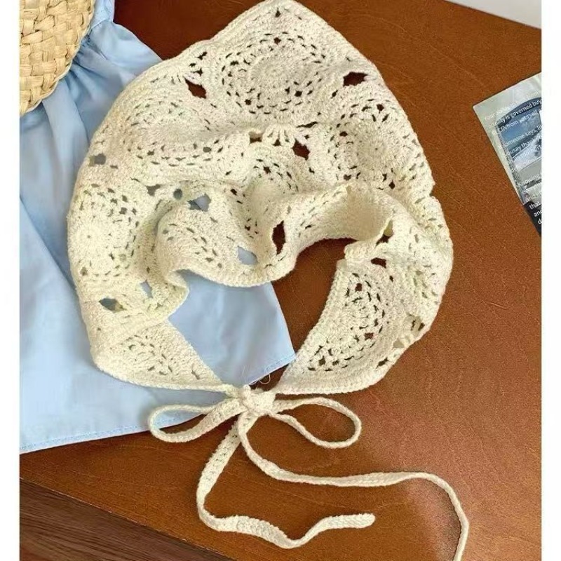 Knitted Triangle Turban Scarf  - Photography Triangle 评论和价格