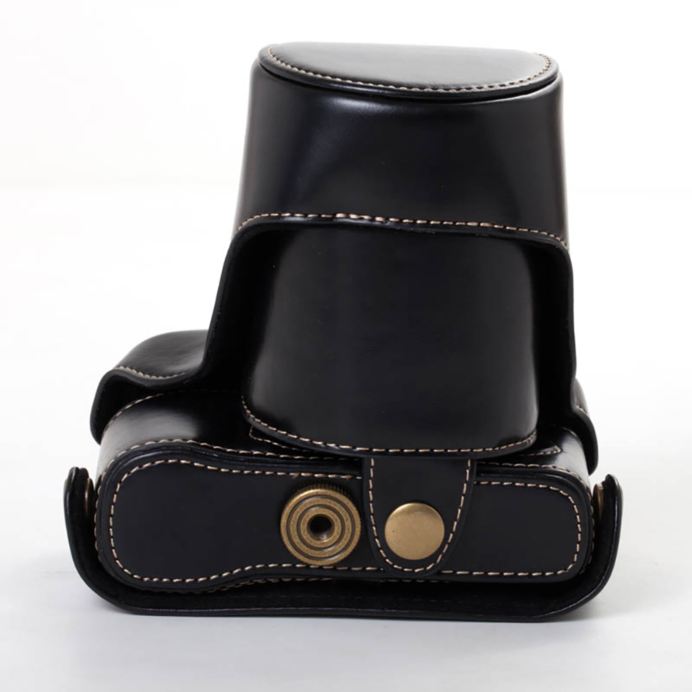 PU Leather Camera Bag Case Len - Camera Strap Leather 评论和价格
