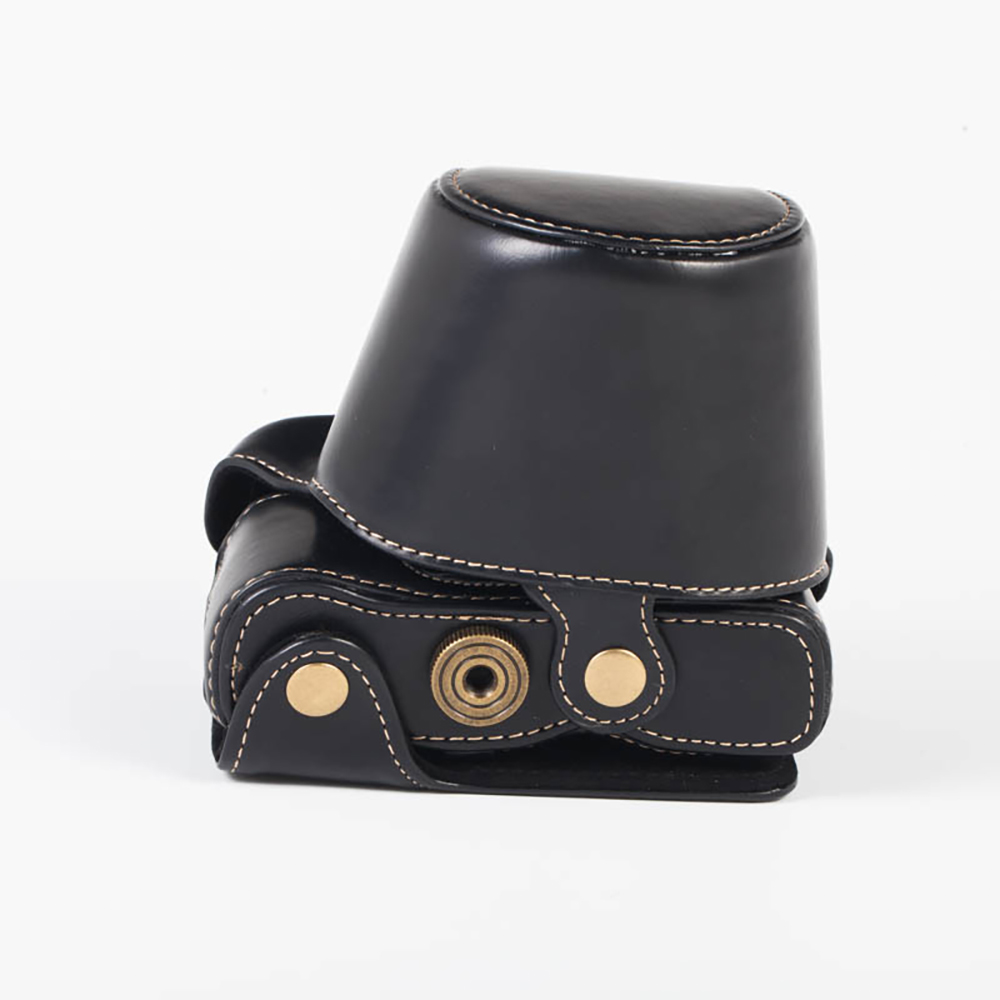PU Leather Camera Bag Case Len - Camera Strap Leather 评论和价格