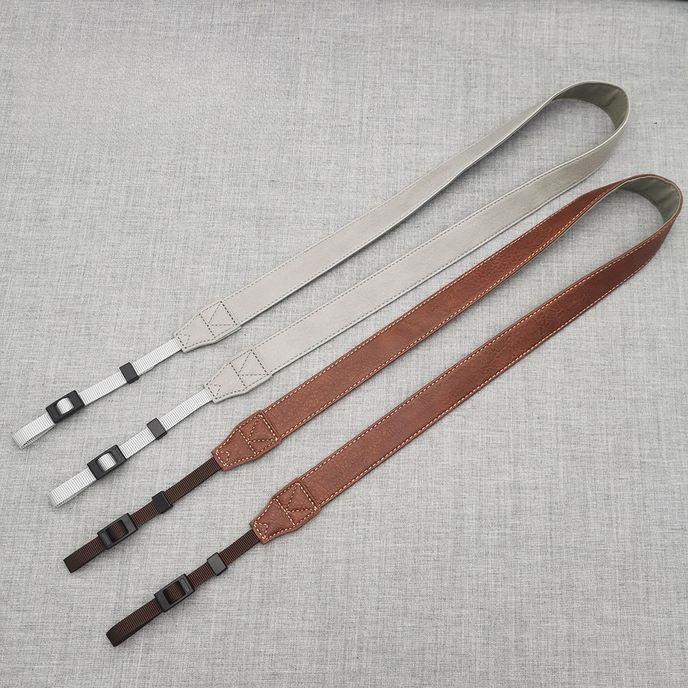 PU Leather Camera Shoulder Str - Camera Strap Leather 评论和价格