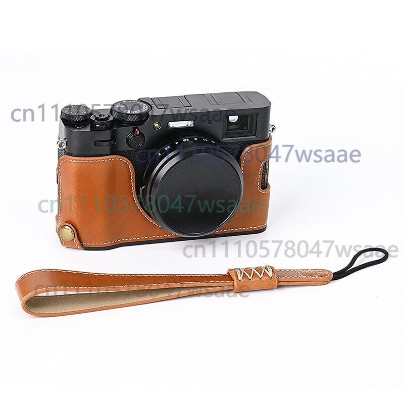 1PCS Leather Half Case for FUJ - Camera Strap Leather 评论和价格