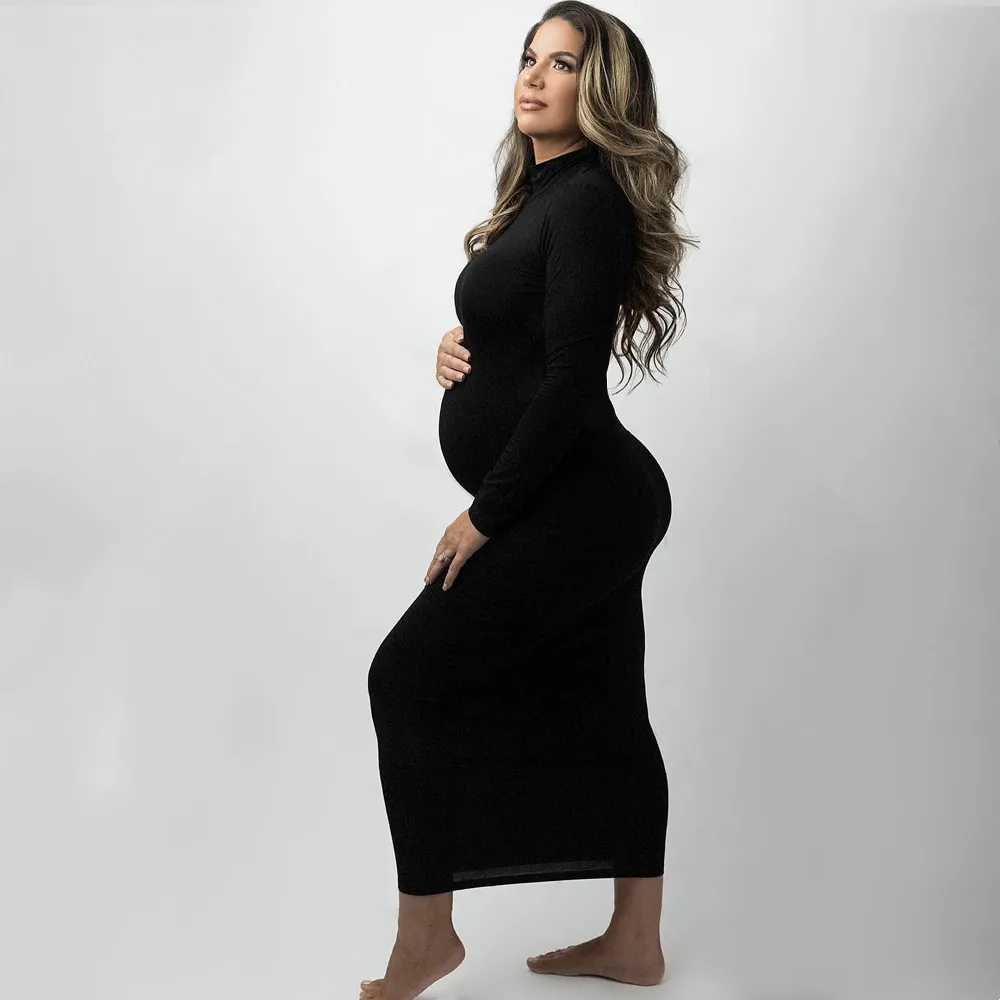 Black Skinny Dress Maternity P - Photography Club 评论和价格