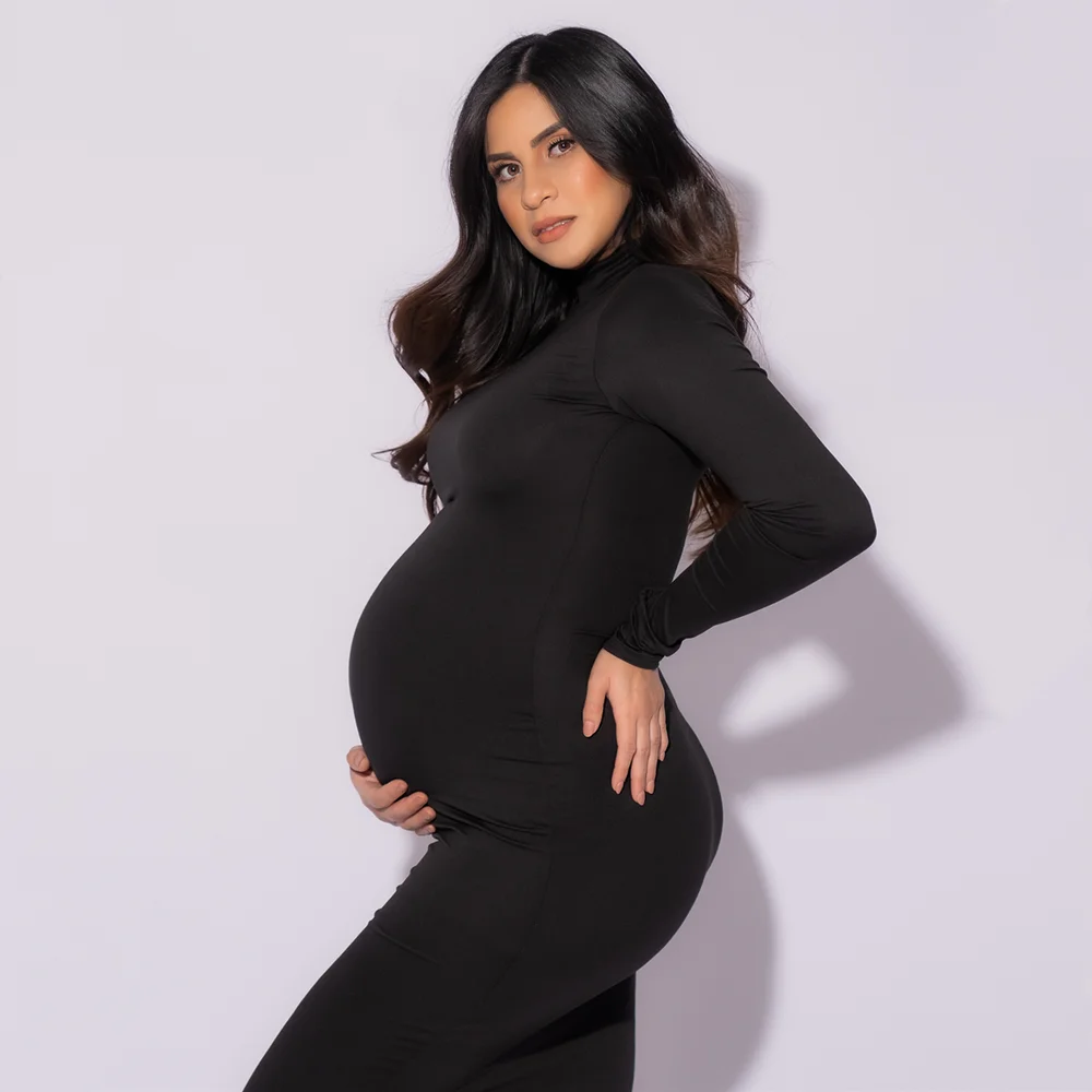 Black Skinny Dress Maternity P - Photography Club 评论和价格