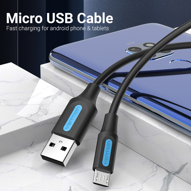 Vention Micro USB Cable 3A Nyl - Photography Kit Xiaomi 评论和价格