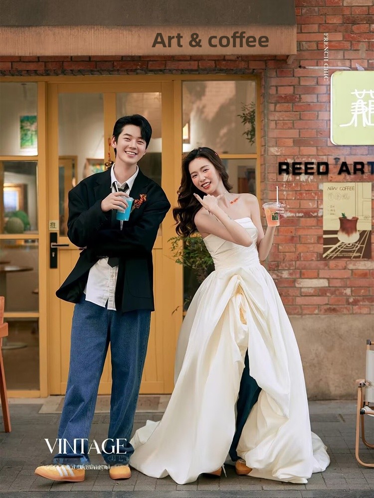Fashionable Korean Style Denim - Photography Wedding 评论和价格