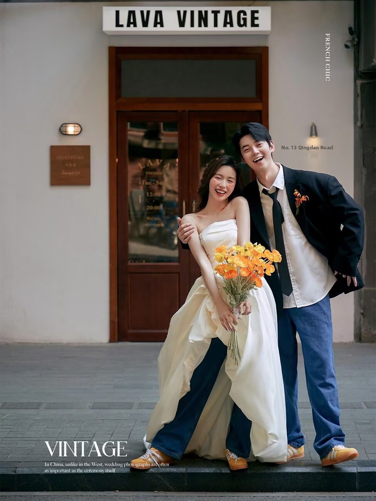 Fashionable Korean Style Denim - Photography Wedding 评论和价格