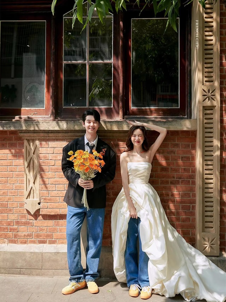 Fashionable Korean Style Denim - Photography Wedding 评论和价格