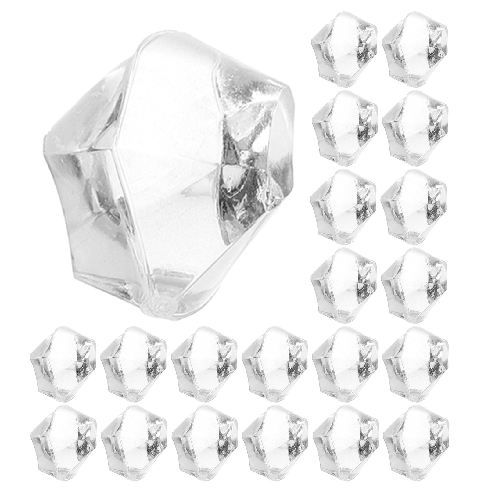 1000Pcs Clear Acrylic Fake Ice - Photography Wedding 评论和价格