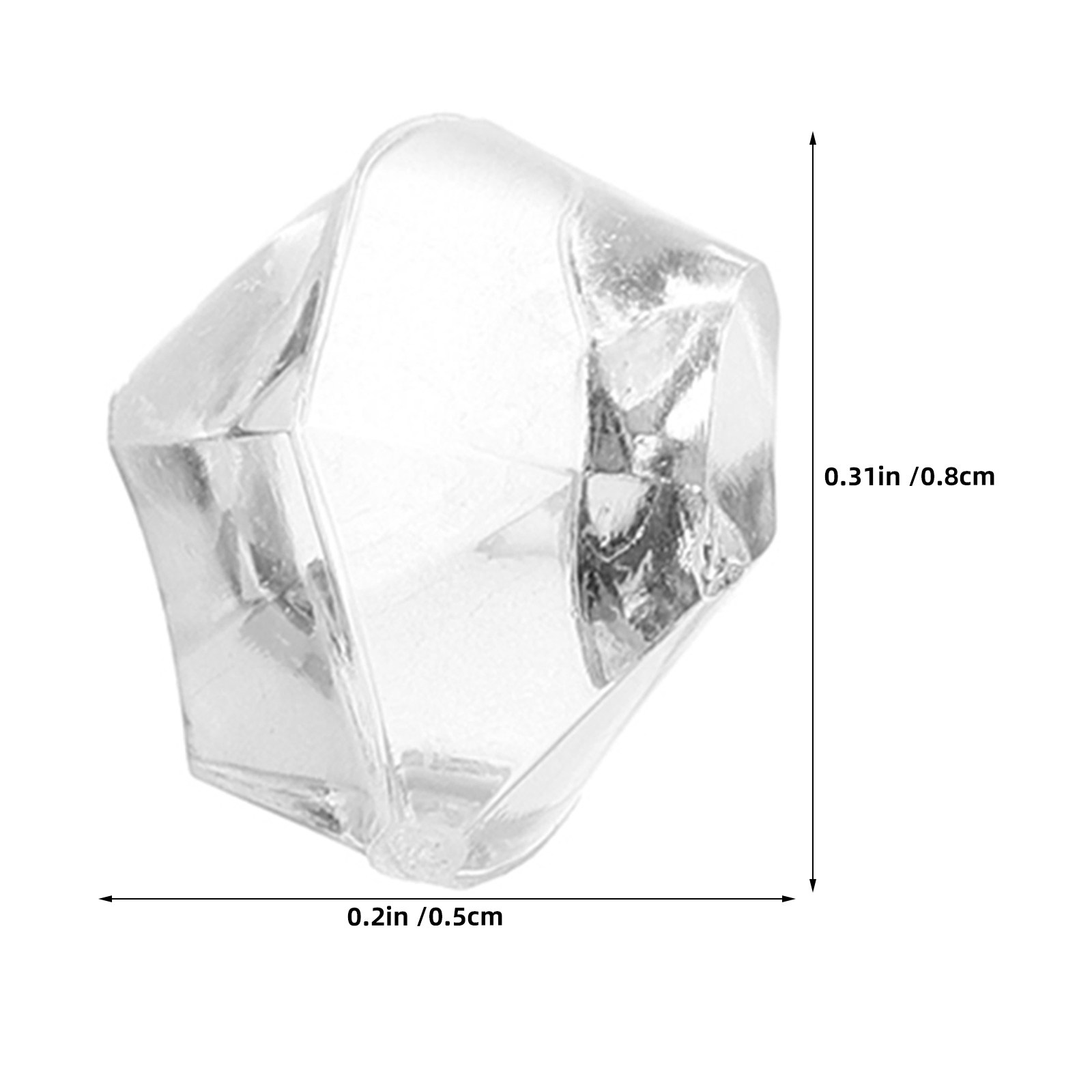 1000Pcs Clear Acrylic Fake Ice - Photography Wedding 评论和价格