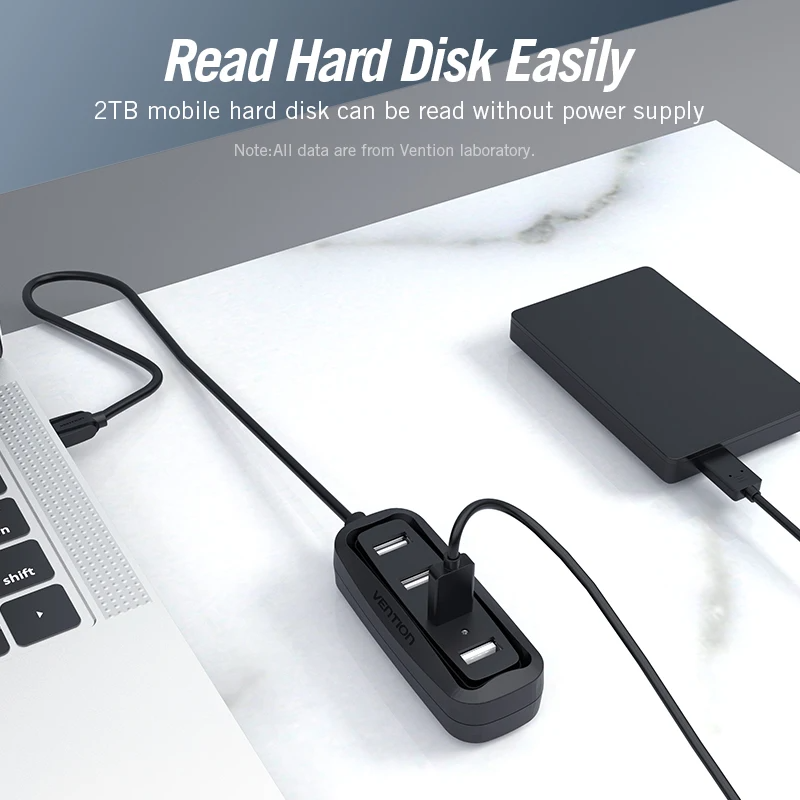 Vention USB 2.0 HUB 4 Port wit - Photography Kit Xiaomi 评论和价格