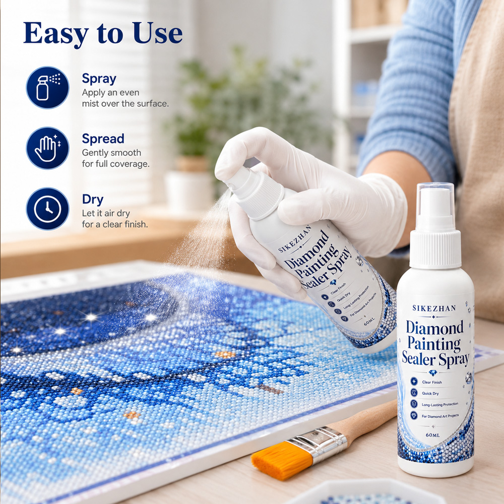 SIKEZHAN 3 Pack Diamond Painti - Photography Techniques 评论和价格
