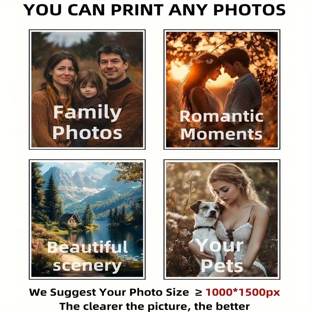 2pcs/set Custom Canvas Prints  - Photograph Lyrics 评论和价格