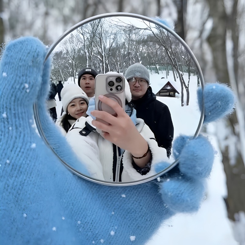 9.5/7.5cm Handheld Selfie Mirr - Photography Solo 评论和价格
