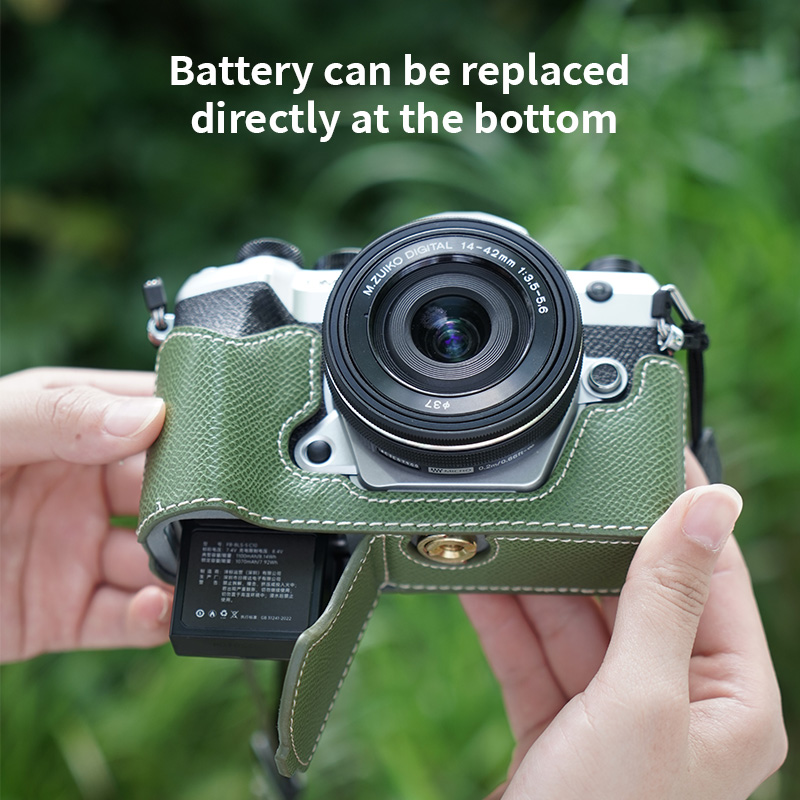 Leather Camera Half Case Shoul - Photography Icon 评论和价格