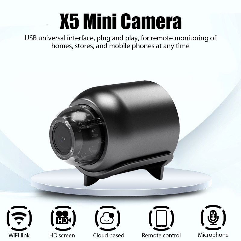 X5 Mini Camera HD 1080P Intell - Photography Kit Xiaomi 评论和价格