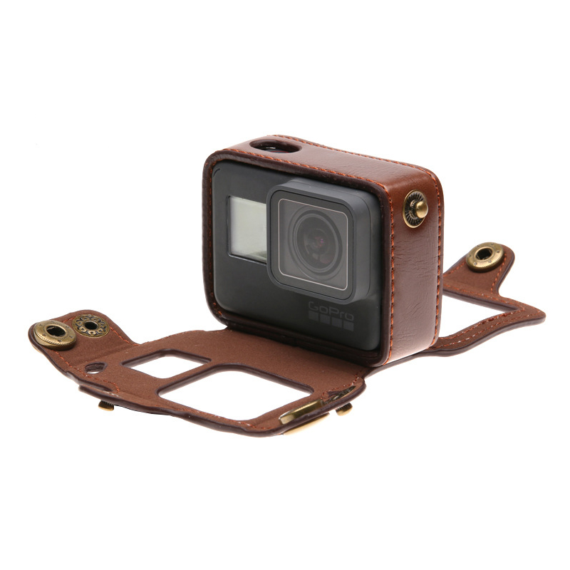 3 colors Protective case PU Ba - Camera Strap Leather 评论和价格