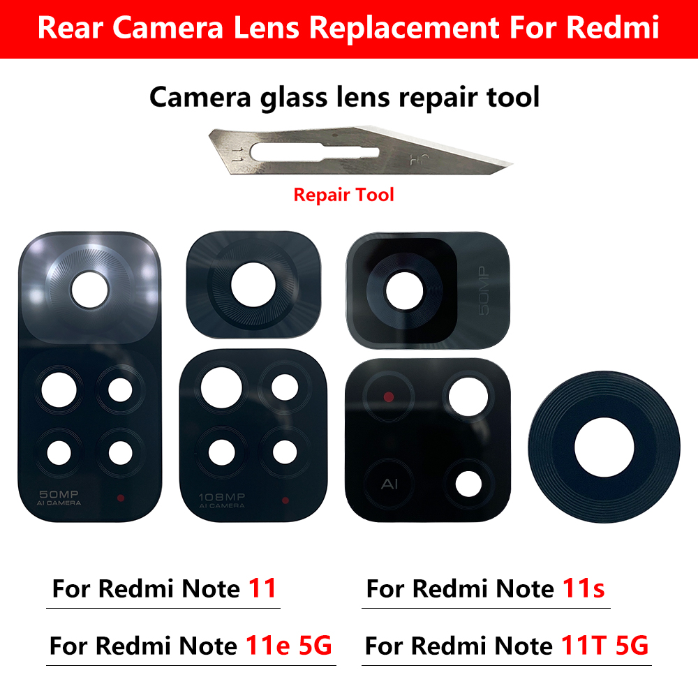 2PCS，NEW Back Rear Camera Glas - Photography Kit Xiaomi 评论和价格