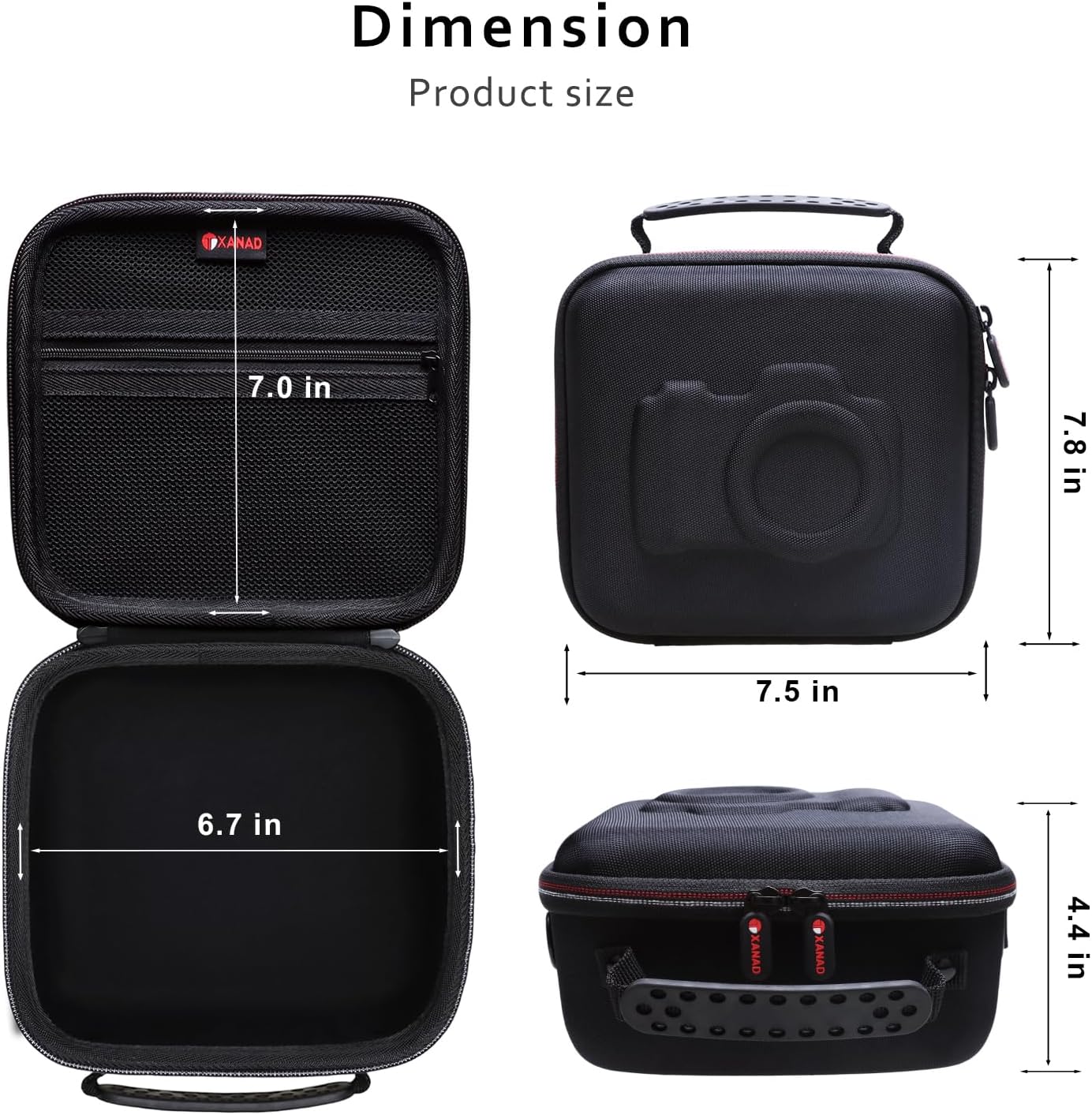 XANAD Hard Camera Case Bag Com - Photography Icon 评论和价格