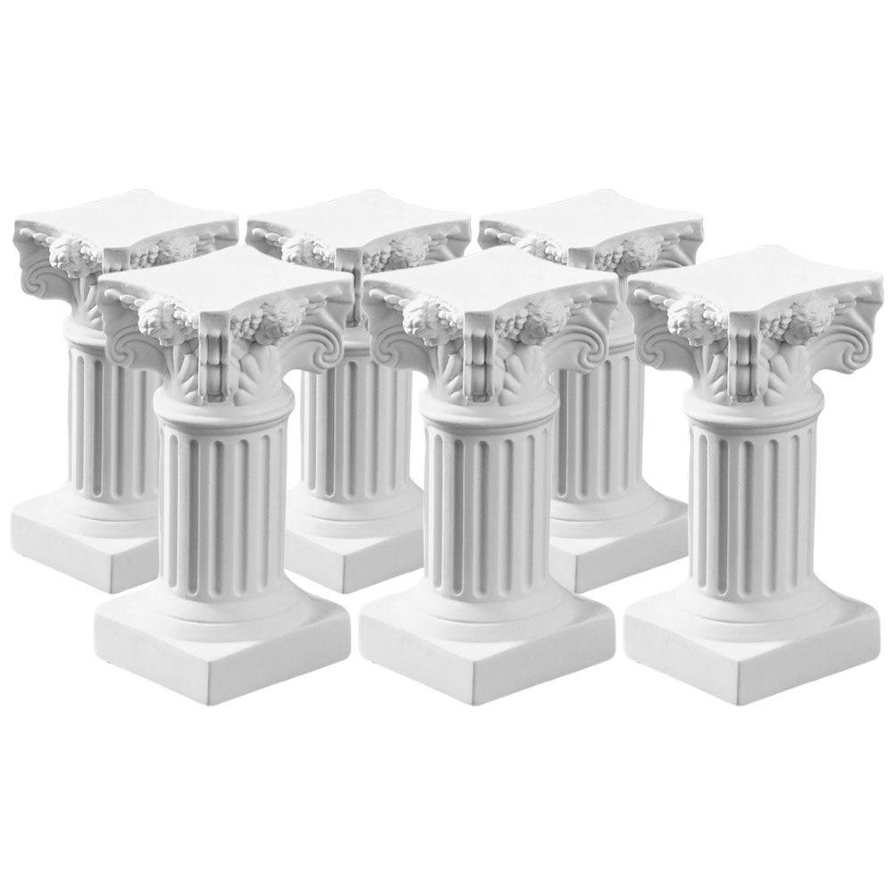 6Pcs Roman Column Candlestick  - Photography Wedding 评论和价格