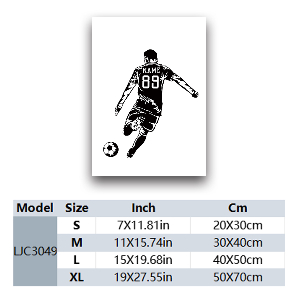 1PC Football Player Customizab - Photography Pose 评论和价格