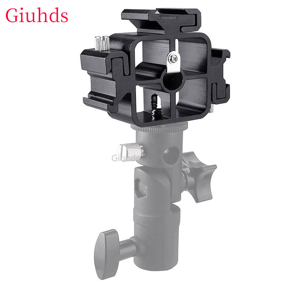 3 Triple Cold Shoe Mount Flash - Photography Umbrella 评论和价格
