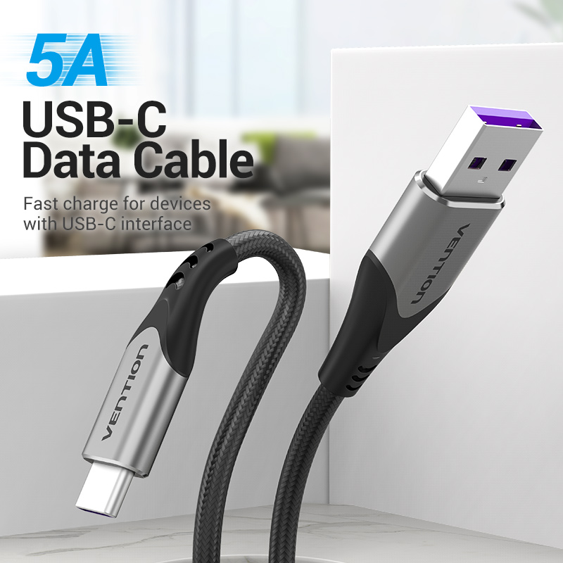 Vention 5A Type C Cable for Hu - Photography Kit Xiaomi 评论和价格